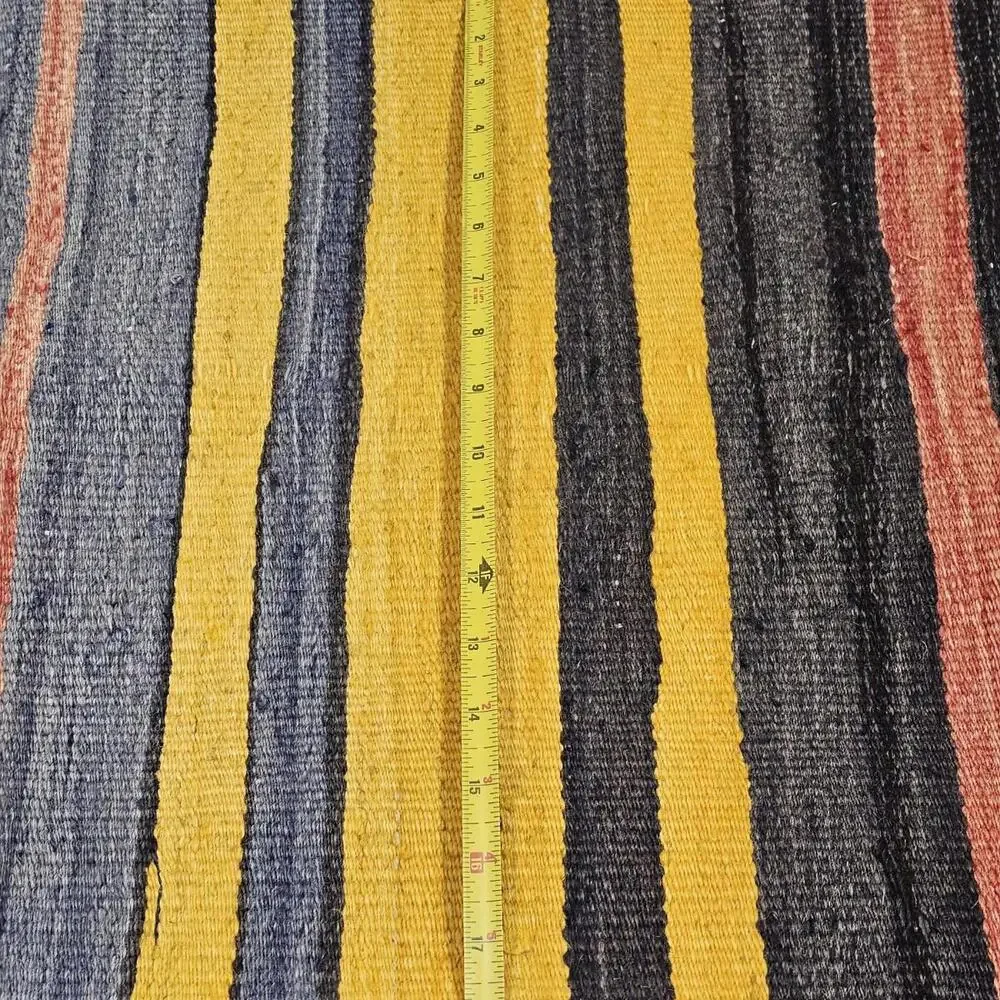 Vintage Turkish Kilim Rug Made Pillow Cover 18